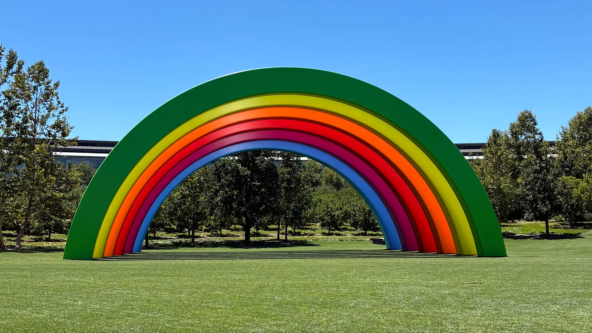 Apple Park Rainbow