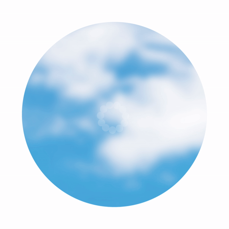 Circle Animated Blue