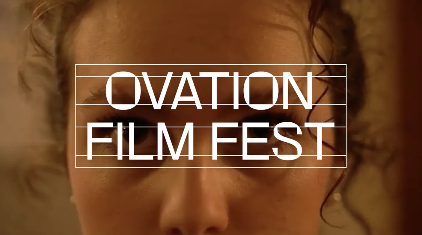 Logo on film still
